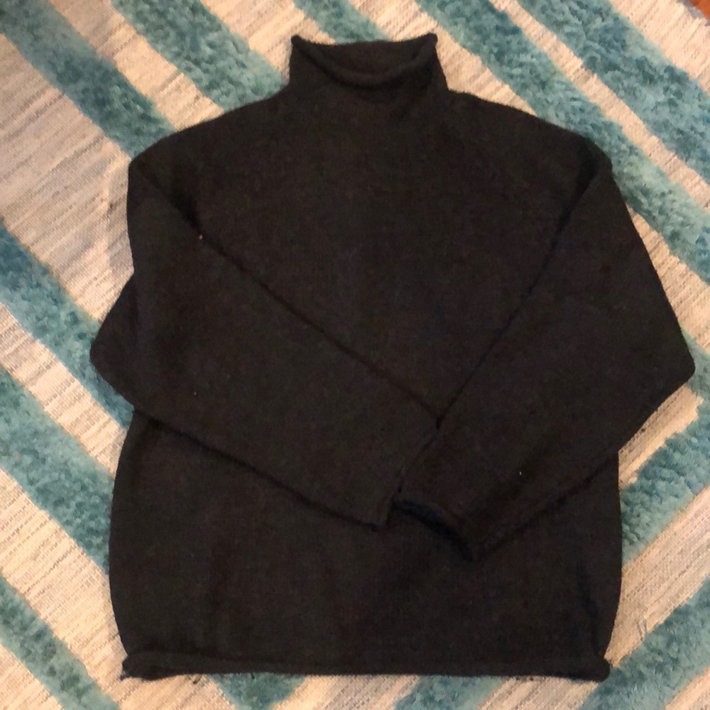 J.Crew roll neck wool sweater